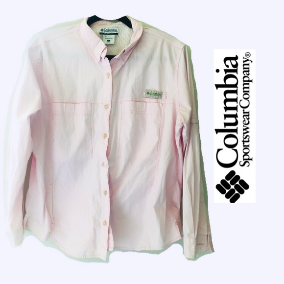 Columbia XL Women’s pink fishing shirt - Picture 2 of 7